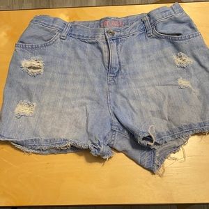 Girls denim shorts